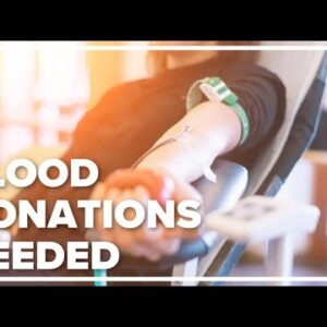 Blood donations needed in the summer