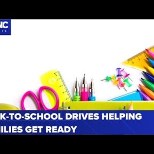Charlotte back-to-school drives help families